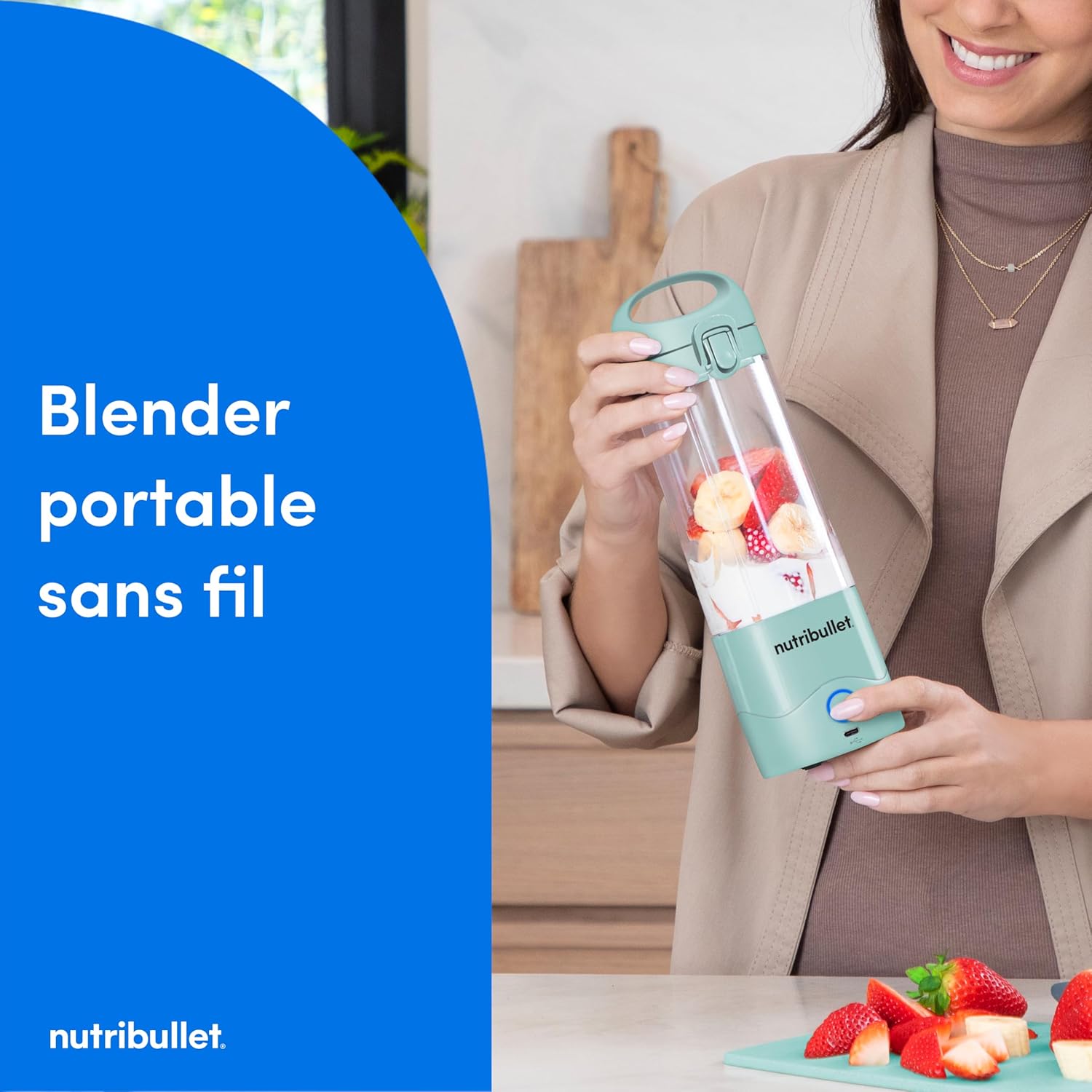 NutriBullet portable blender, blender portable, 475ml